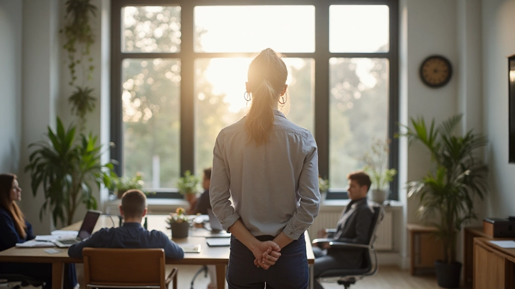 Rustig en gericht werkgebied met natuurlijk licht